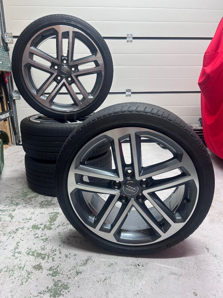 Audi A3 S-line velgen | 18 inch, Auto-onderdelen, Banden en Velgen, Ophalen, 18 inch, Gebruikt, Velg(en)
