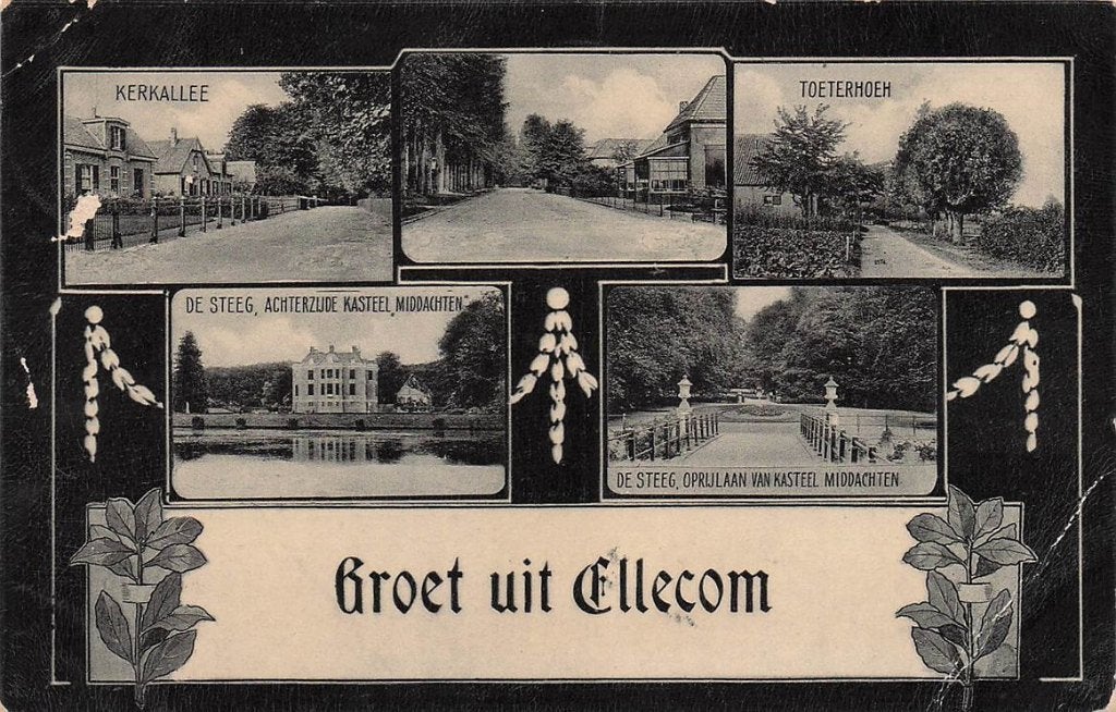 702-423-049 Groet Uit Ellecom, Verzamelen, Verzenden, Voor 1920, Gelderland