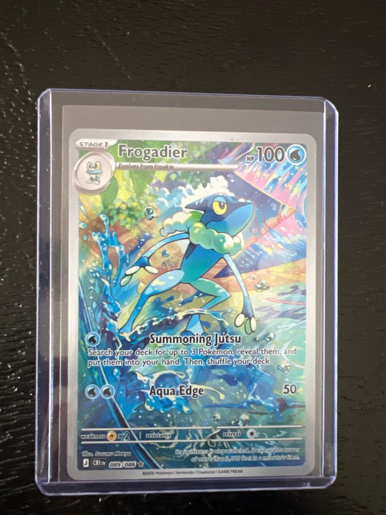 Frogadier 089/086 - Pokémon Kaart - Zo goed als nieuw, Ophalen of Verzenden, Zo goed als nieuw, Losse kaart