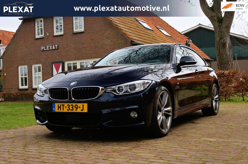 BMW 4-serie Gran Coupé 435i xDrive M Sport Aut. | M-pakket, Auto's, BMW, Euro 6, Lichtsensor, Zwart, Vierwielaandrijving
