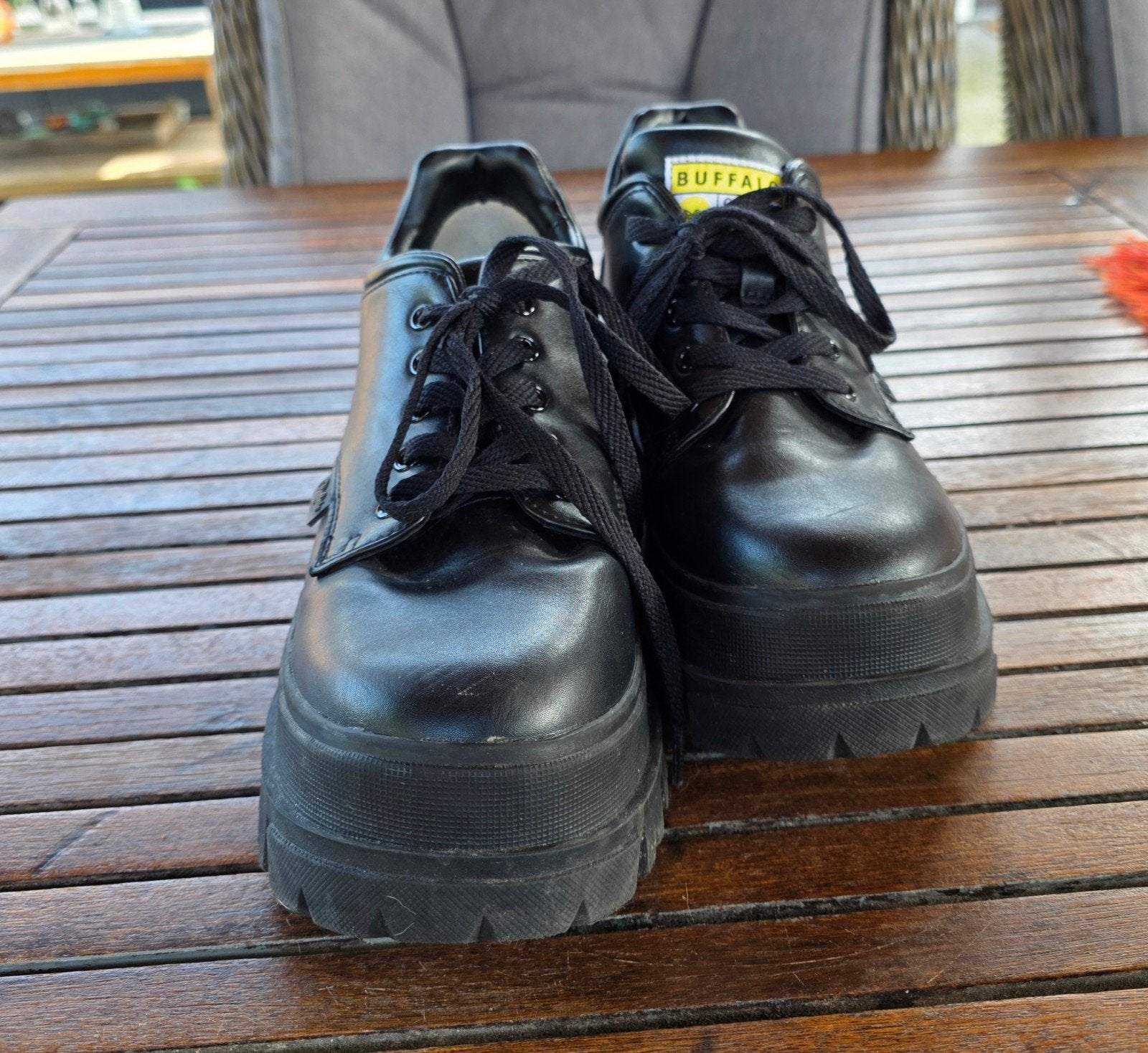 Buffalo London boots zwart maat 39, Zwart, Overige typen, Ophalen of Verzenden, Zo goed als nieuw
