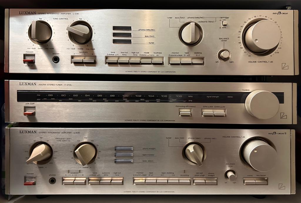 Luxman L230/L430*/T210L, Ophalen of Verzenden, 120 watt of meer, Overige merken