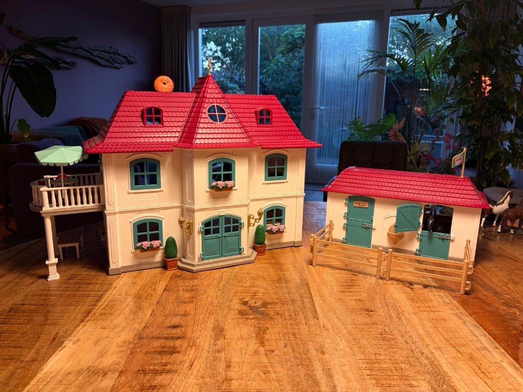 Schleich Horse Club / Paardenboerderij / Lakeside, Ophalen of Verzenden, Zo goed als nieuw