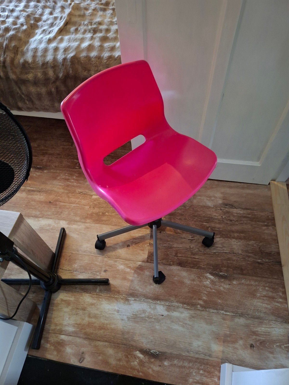 Roze Ikea burostoel, Ophalen of Verzenden, Gebruikt, Roze