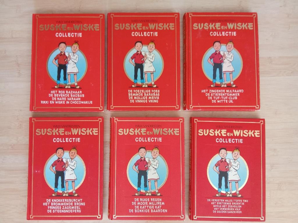 Suske en Wiske collectie 24 stuks, Meerdere stripboeken, Ophalen of Verzenden, Gelezen, Willy Vandersteen