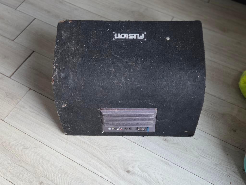 Fusion 1000W Auto Boombox Subwoofer, Ophalen of Verzenden, Gebruikt