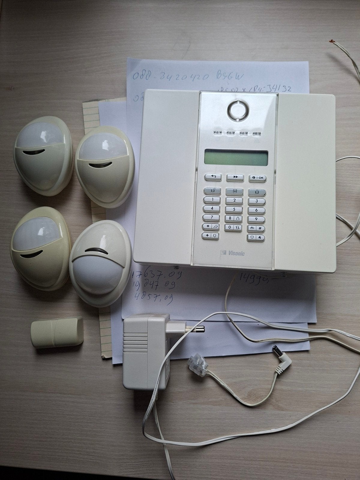 Goed werkend draadloos alarmsysteem met sensoren