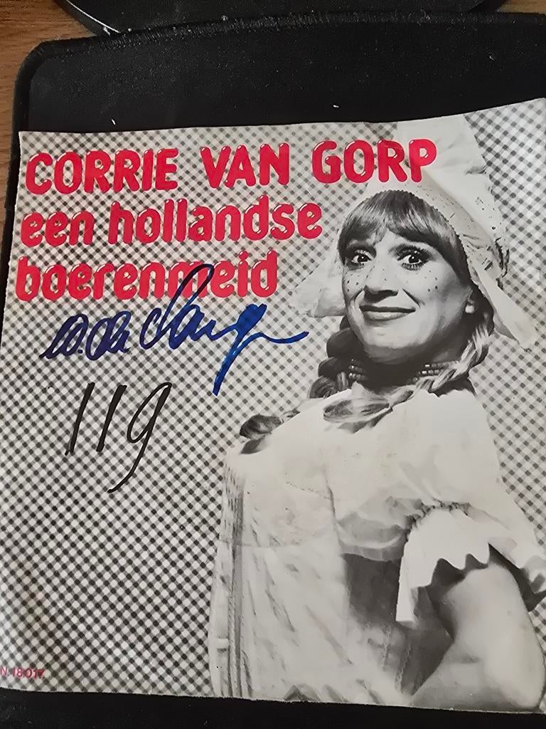 Corrie van Gorp - Een Hollandse Boerenmeid (Gesigneerd), Gebruikt, Originele persing, 7 inch, Single