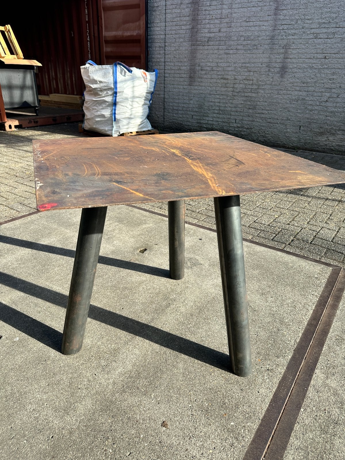 Stalen onderstel, Ophalen, 50 tot 100 cm, Tot twee personen, 50 tot 100 cm