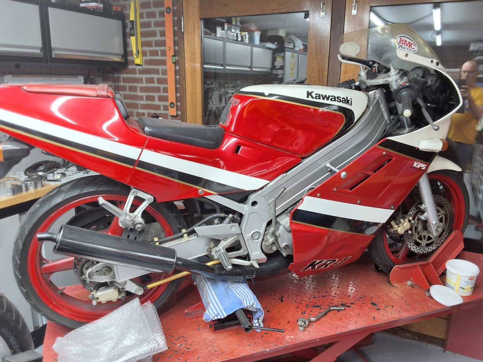 te koop 2x kawasaki kr1, Motoren, Ophalen, Gereviseerd