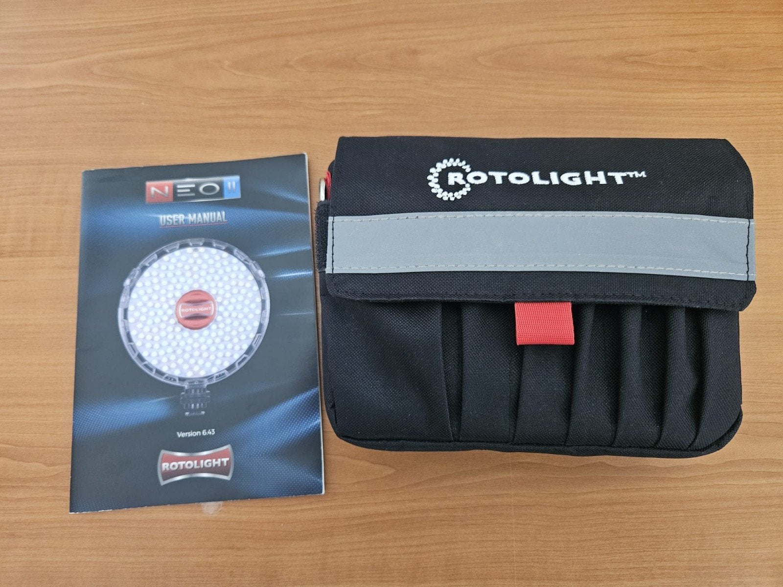 Rotolight Neo 2, Ophalen, Lamp of Flitsset
