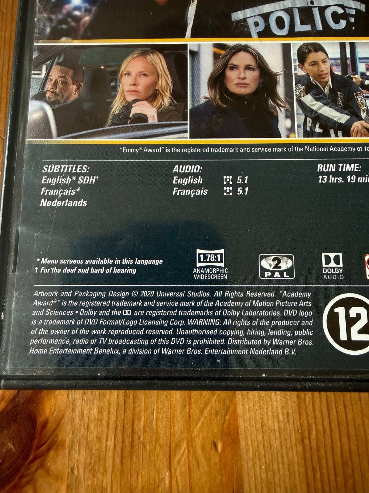 Law & Order: Special Victims Unit - complete Seizoen 21 dvd, Nederlands, Vanaf 12 jaar, Gebruikt, Engels