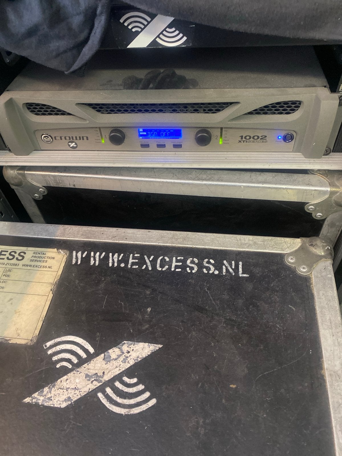 Crown XTI 1002 Versterker - Professionele Audio Krachtpatser, Overige merken, Gebruikt, Ophalen of Verzenden, 120 watt of meer