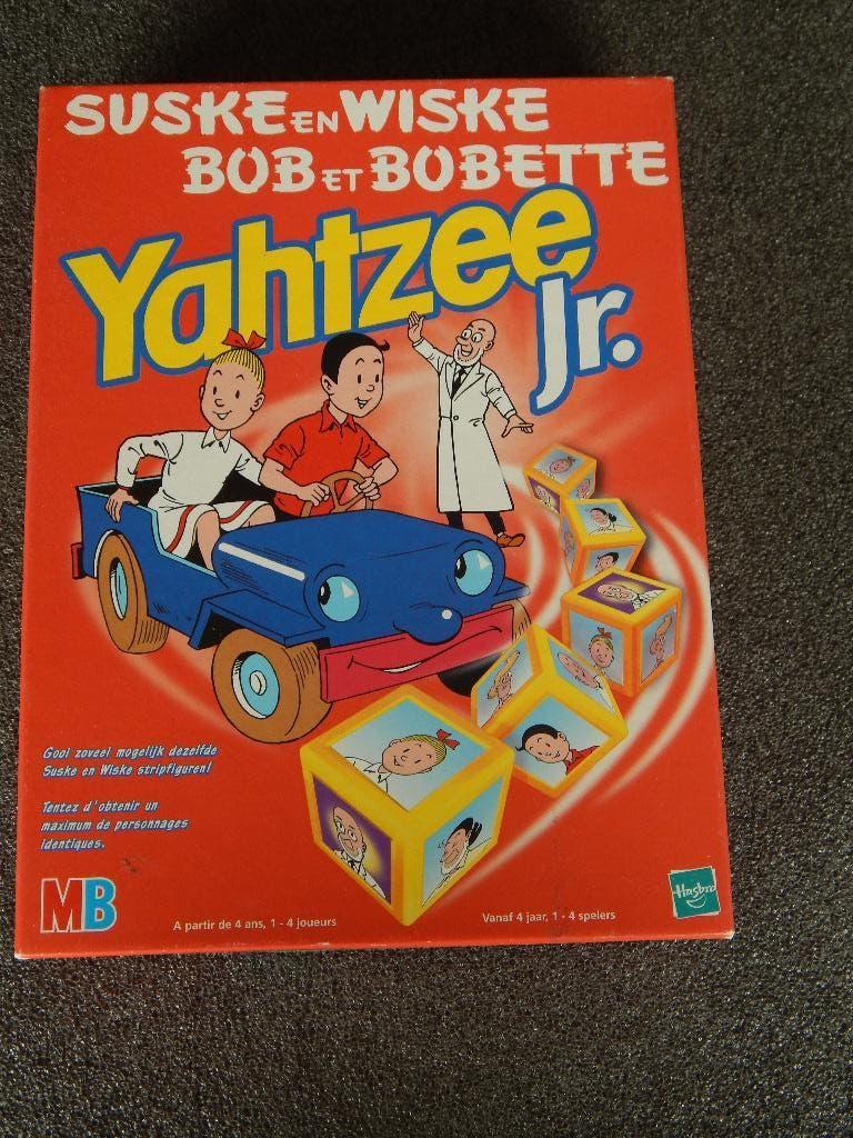 Suske en Wiske Yahtzee, Een of twee spelers, Ophalen of Verzenden, Zo goed als nieuw, Hasbro
