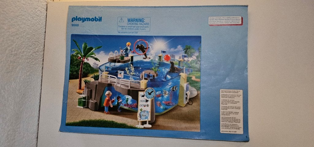 Playmobil 9060 Family Fun Aquarium, Zeehondenbassin, Kinderen en Baby's, Complete set, Overige typen, Ophalen of Verzenden, Zo goed als nieuw