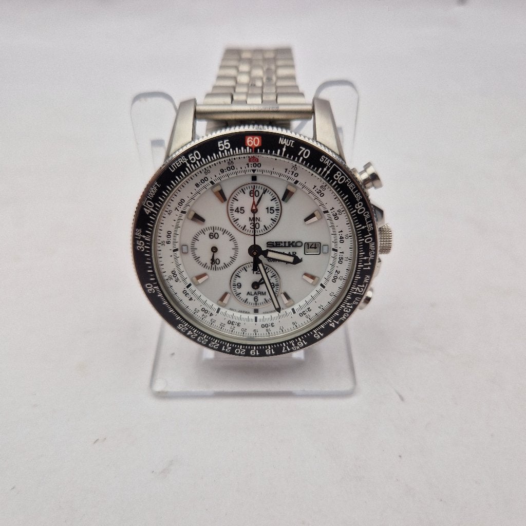 Seiko Solar X Solar Chronograph V172-0AC0, Sieraden, Tassen en Uiterlijk, Horloges | Kinderen, Ophalen of Verzenden, Zo goed als nieuw
