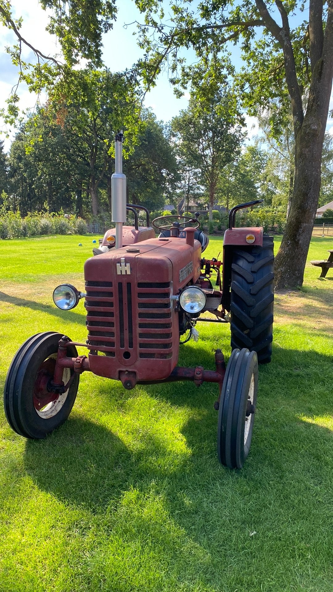 Mc cormick D-430, Ophalen