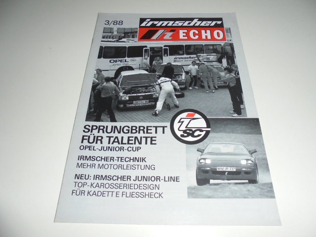 Irmscher Info Magazine, uitgave 3/88, Ophalen of Verzenden, Nieuw, Algemeen