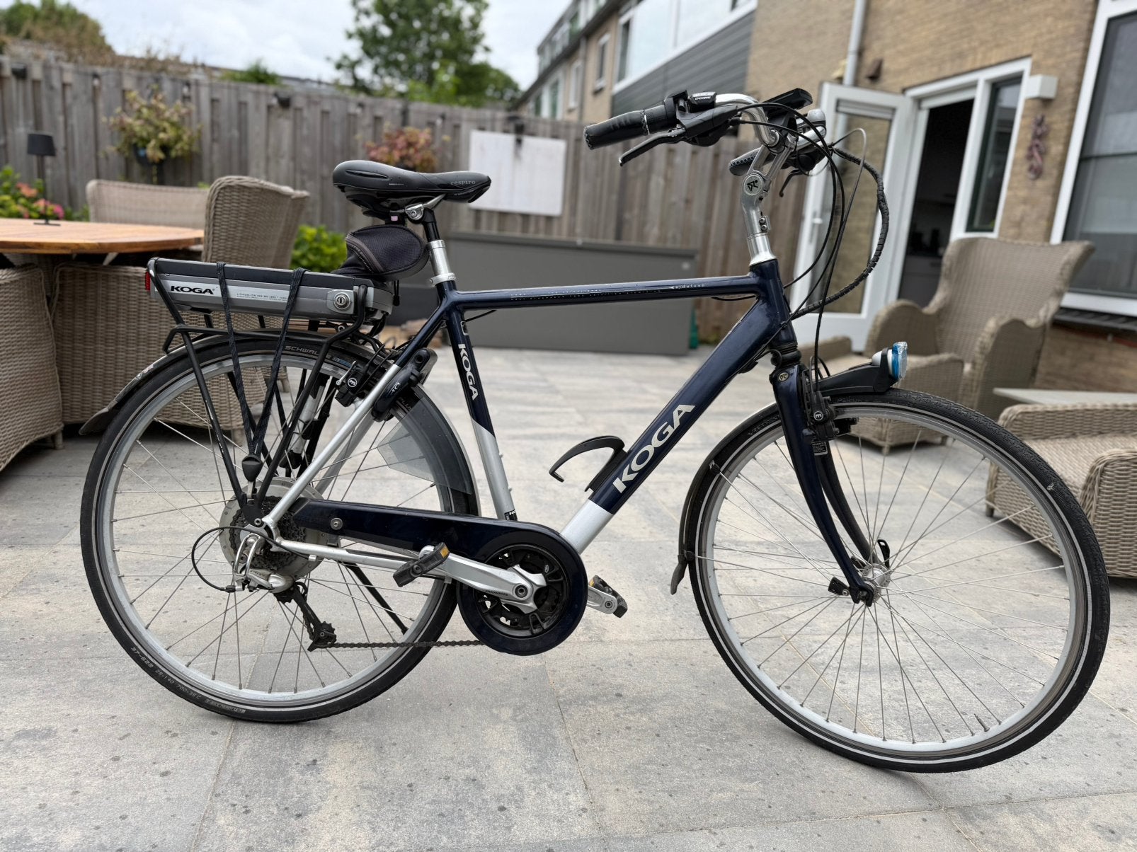 Elektrische Koga fiets, Gebruikt, 51 tot 55 cm, 50 km per accu of meer, Ophalen