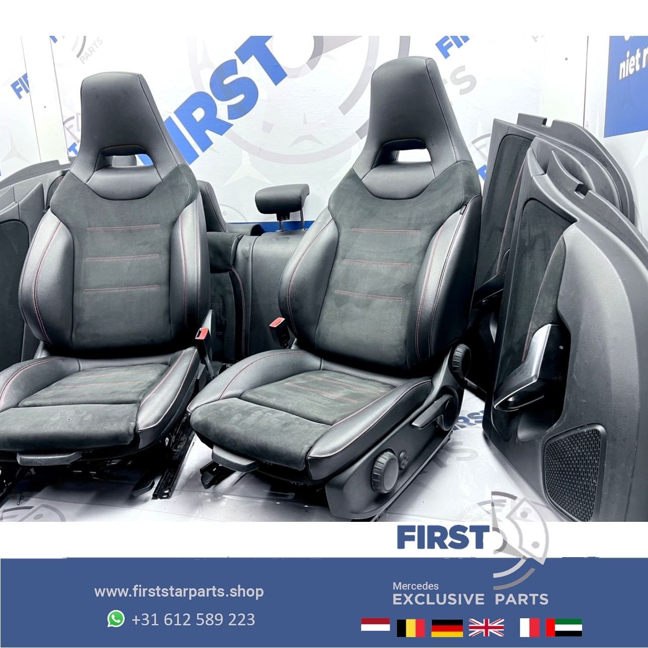W177 A KLASSE 2024 FACELIFT A35 AMG INTERIEUR BEKLEDING SET, Auto-onderdelen, Interieur en Bekleding, Gebruikt, -, Ophalen of Verzenden
