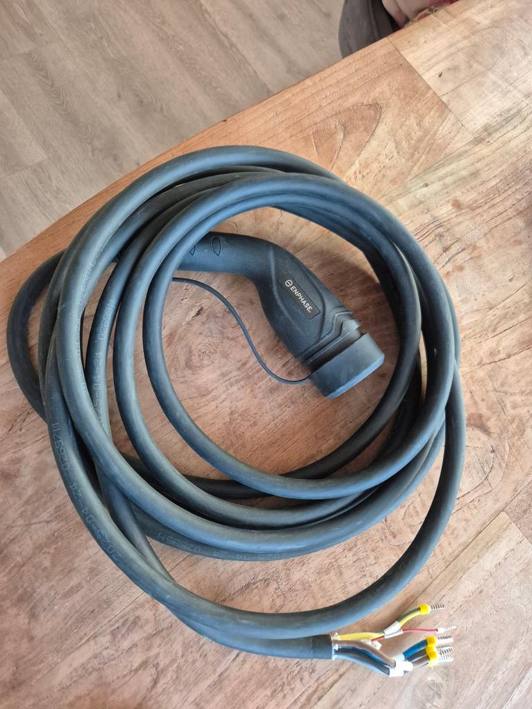 Enphase Laadkabel 7,5 meter 22kW, Ophalen of Verzenden, Nieuw, Laadkabel