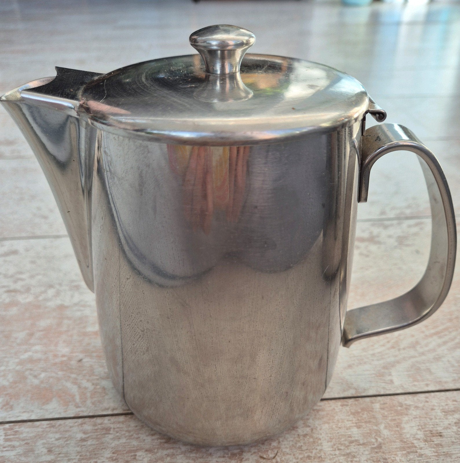 Alessi RVS Theepot 2 stuks, Ophalen of Verzenden, Gebruikt, Rvs
