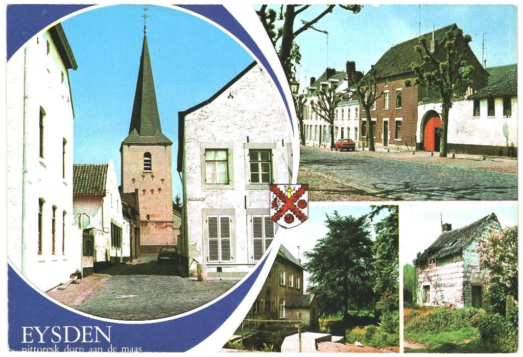 966726	Eysden	Eijsden	Gelopen met mooie zegel	waterrecreatie, Ophalen of Verzenden, 1980 tot heden, Gelopen, Limburg
