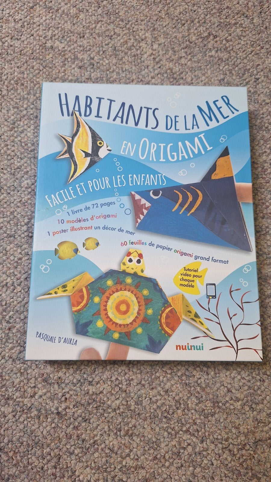 Origami knutselset - Dieren van de zee, Ophalen, Dieren, Nieuw, Papier of Karton