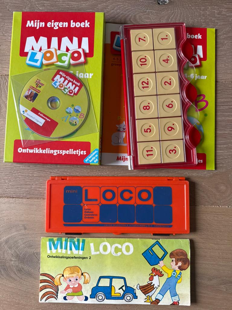 2 x mini loco., Kinderen en Baby's, Speelgoed | Educatief en Creatief, Ophalen of Verzenden, Zo goed als nieuw