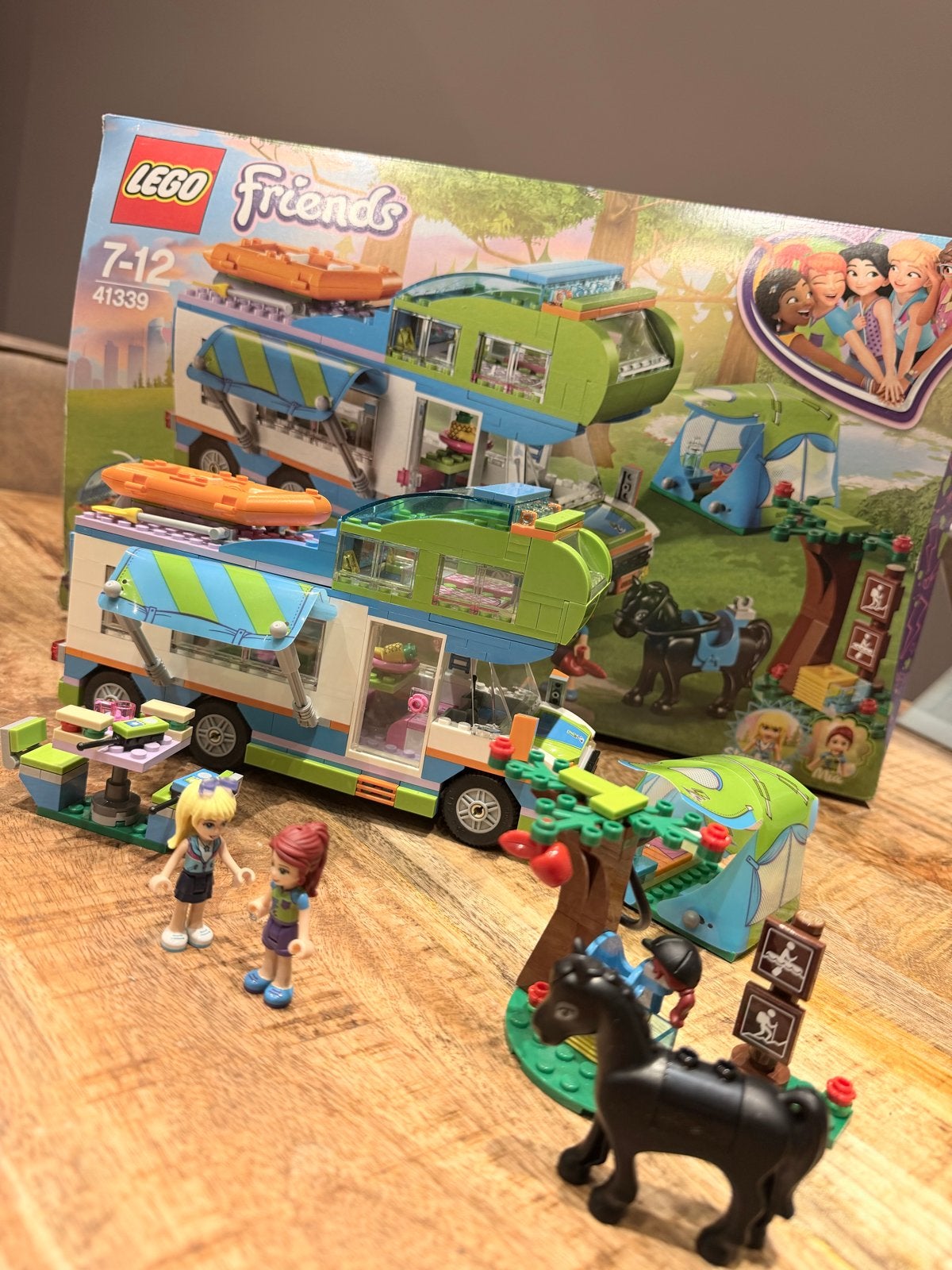LEGO Friends Camper 41339, Ophalen, Zo goed als nieuw, Overige merken