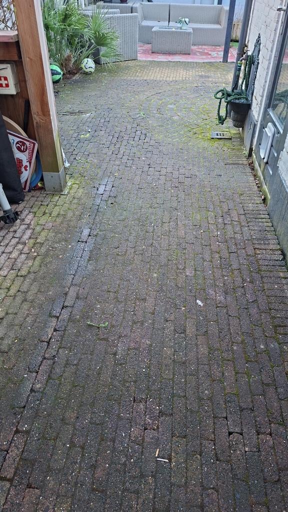 GRATIS! Ongeveer 60m² waaltjes, Overige materialen, Gebruikt, Klinkers, Ophalen of Verzenden