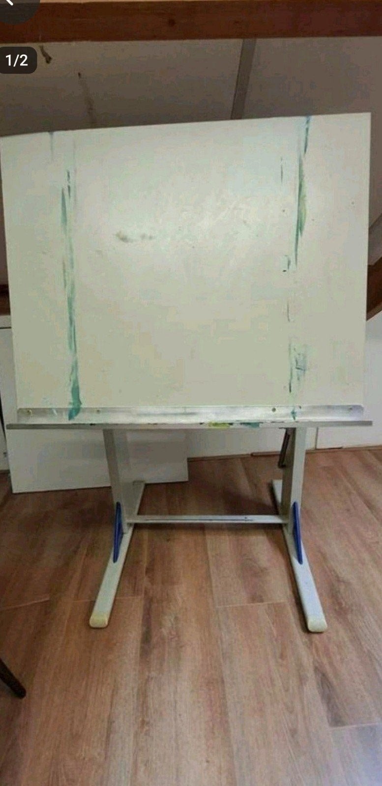 Tekentafel met verstelbaar blad, Ophalen, Gebruikt, Minder dan 130 cm