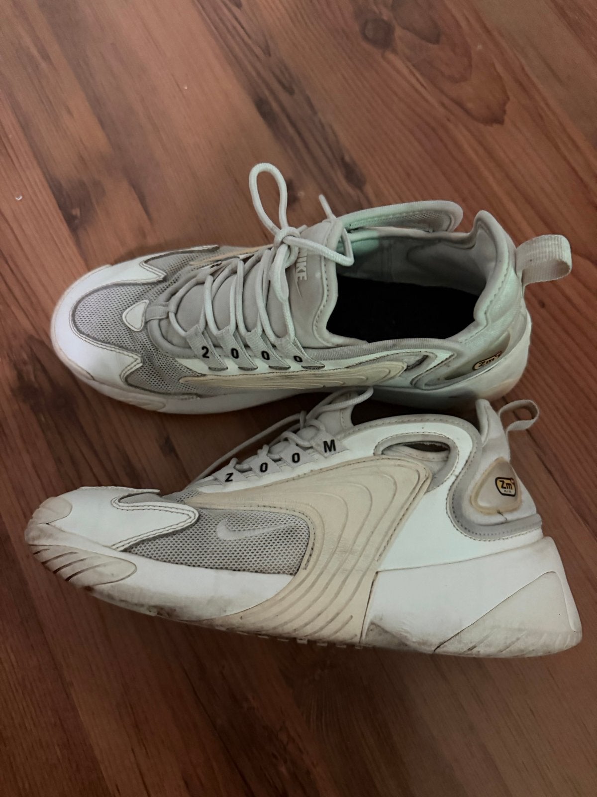 Nike Zoom 2K Sneakers, Wit, Ophalen of Verzenden, Sneakers of Gympen, Gedragen