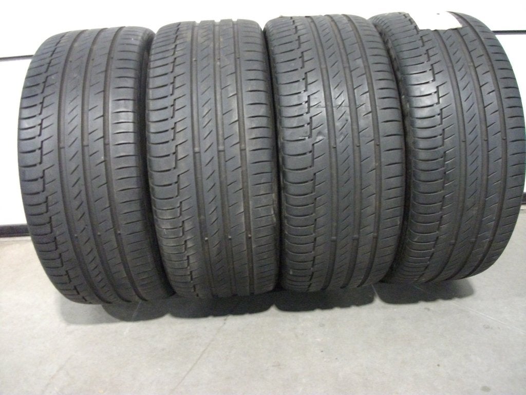 4 x 275/40 21" continental zomerbanden 4 x 5.5mm!, Ophalen, Gebruikt, 275 mm, Banden en Velgen