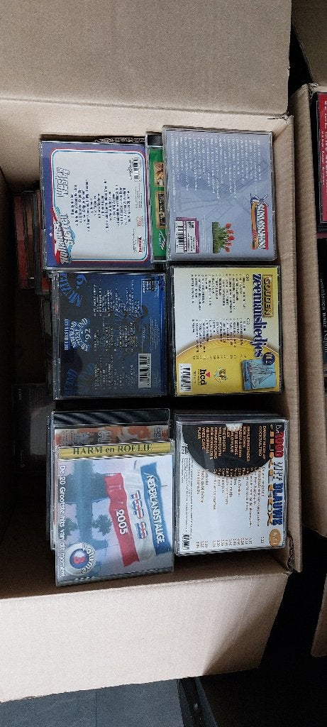Grote partij Nederlandstalige CD's Piraten, Levenslied, Ophalen, Zo goed als nieuw, Levenslied of Smartlap