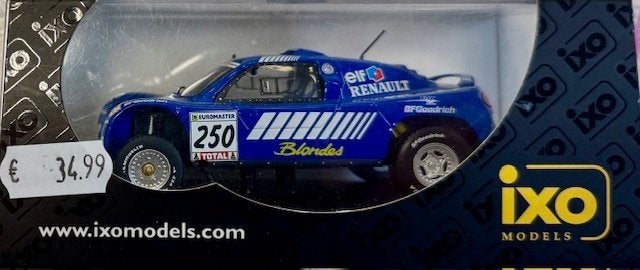 Coelianmodels, ixo, Renault Megane Dakar, 1/43, € 34,99, Hobby en Vrije tijd, Ophalen of Verzenden, Nieuw, Auto, Overige merken