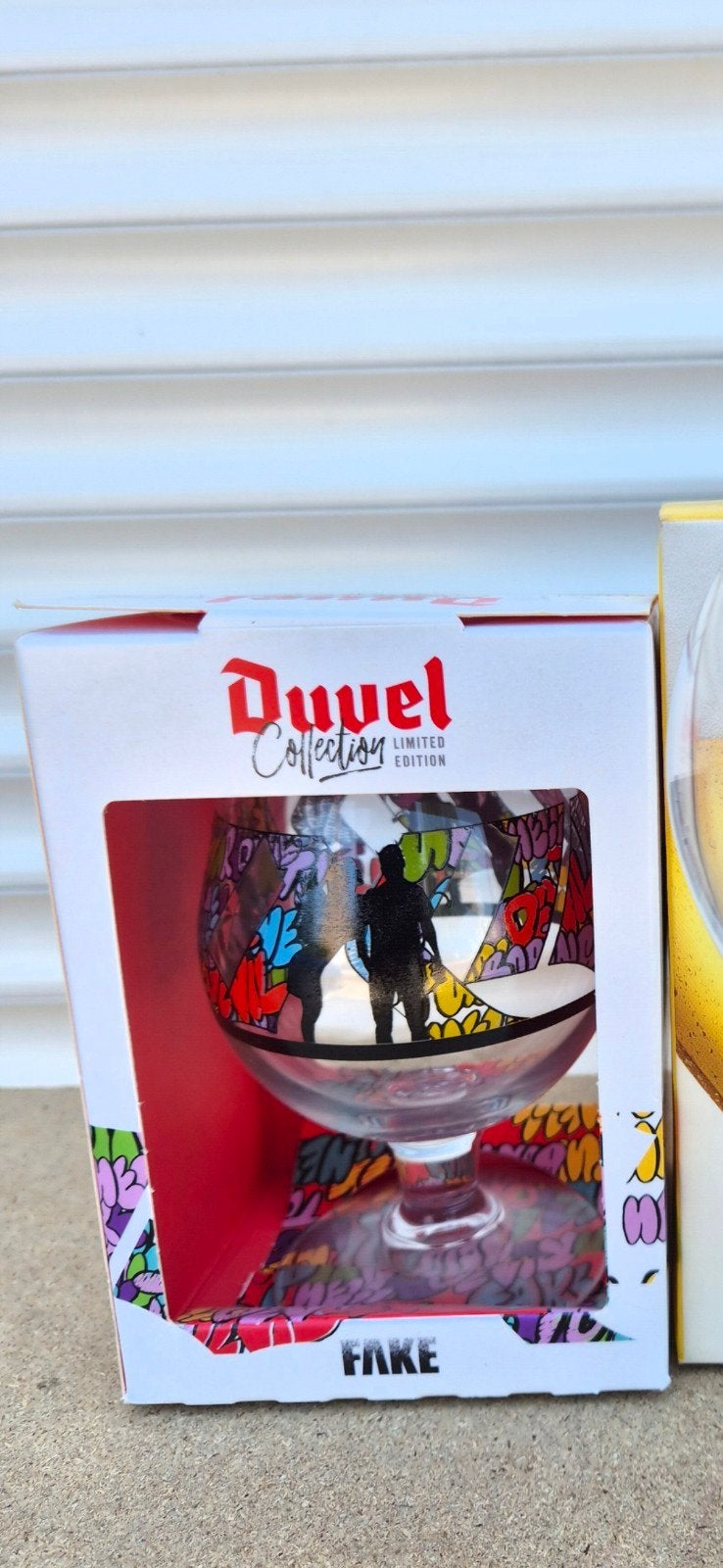 Duvel Collection Limited Edition FAKE bierglas, Ophalen, Nieuw, Meerkleurig, Overige merken