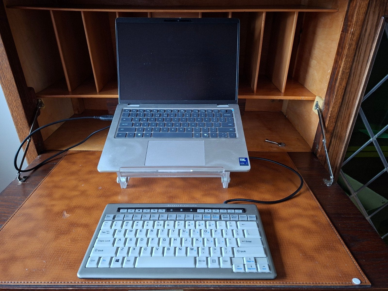 Toetsenbord merk Bakker Elkhuizen, Bakker Elkhuizen, Gebruikt, Ergonomisch, Ophalen of Verzenden