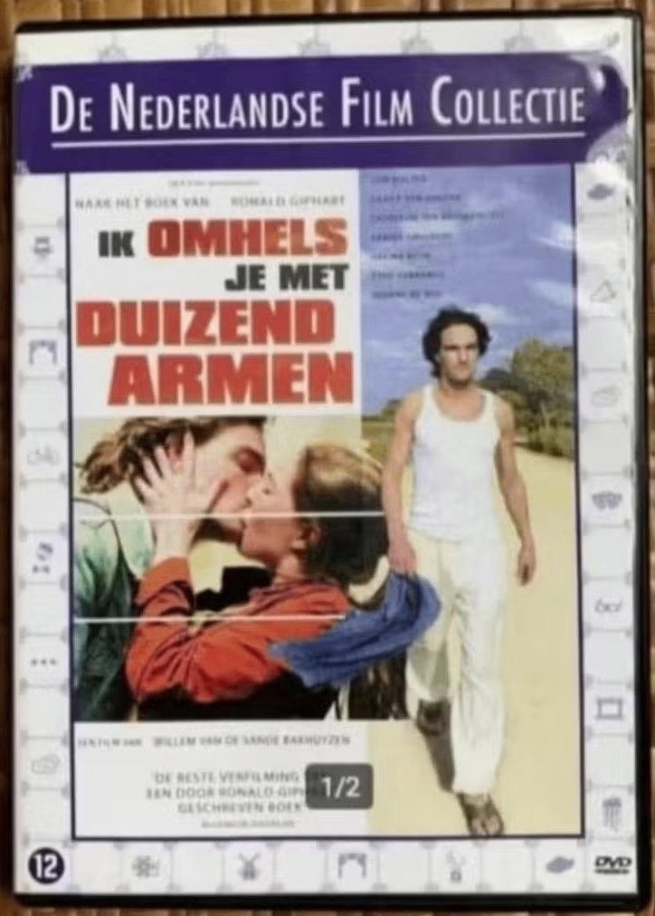 DVD Ik omhels je met duizend armen; boek Ronald Giphart, Car, Vanaf 12 jaar, Ophalen of Verzenden, Zo goed als nieuw