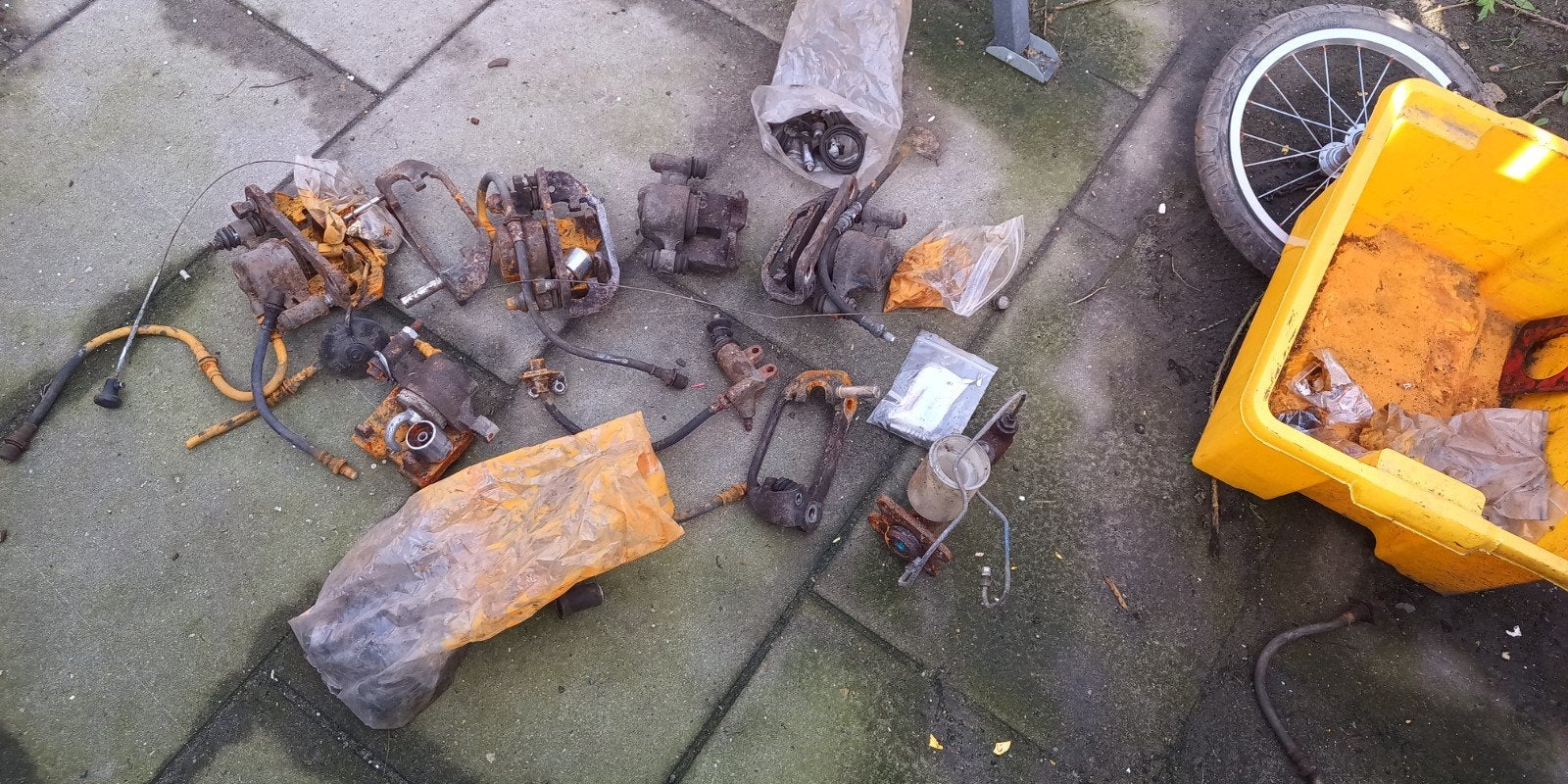 ae86 remmenset compleet, Ophalen, Gebruikt