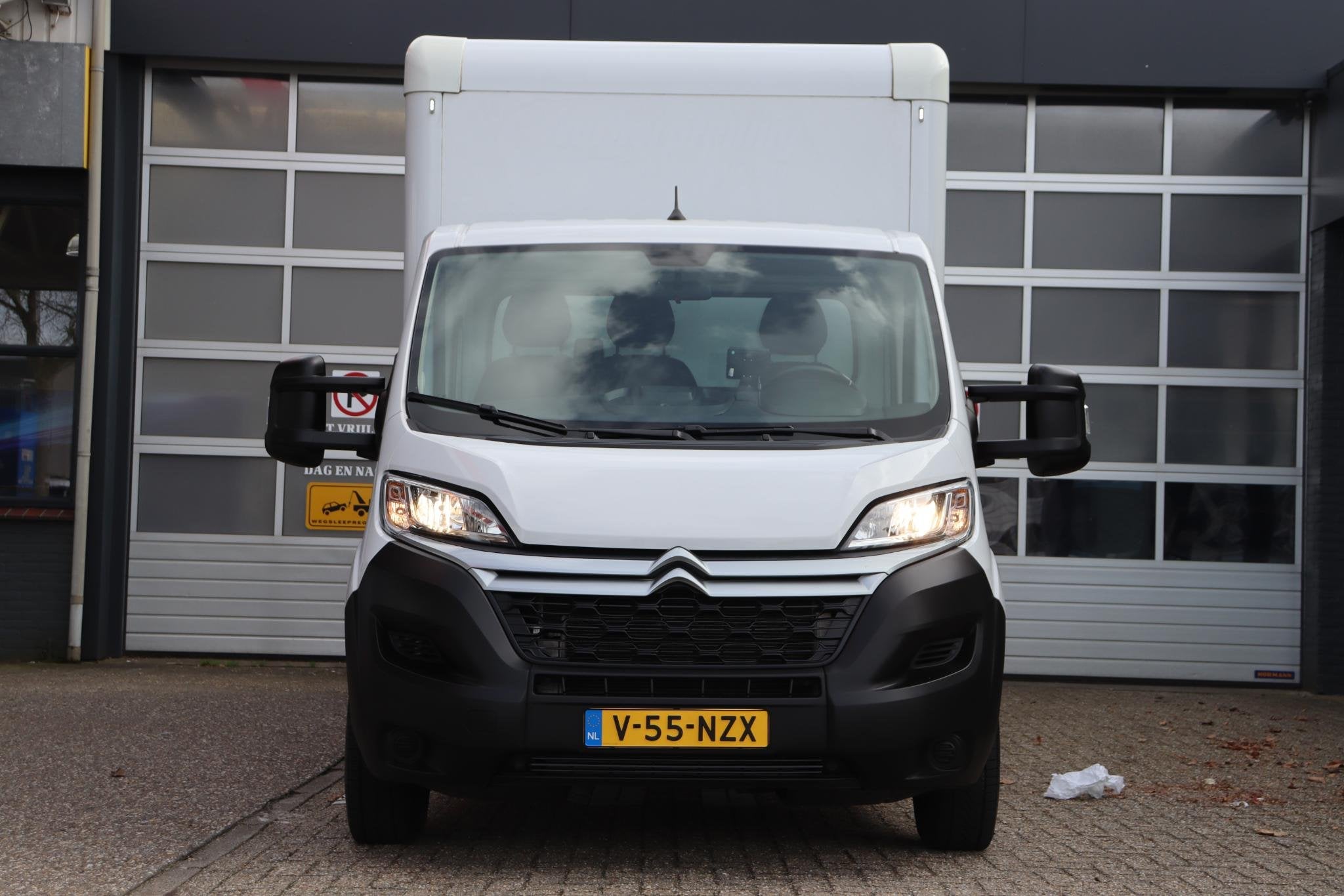 Citroen Jumper 2.2 BlueHDi 140 S&S L4 3.5t Bakwagen Dholland, Voorwielaandrijving, Stof, Gebruikt, Euro 6