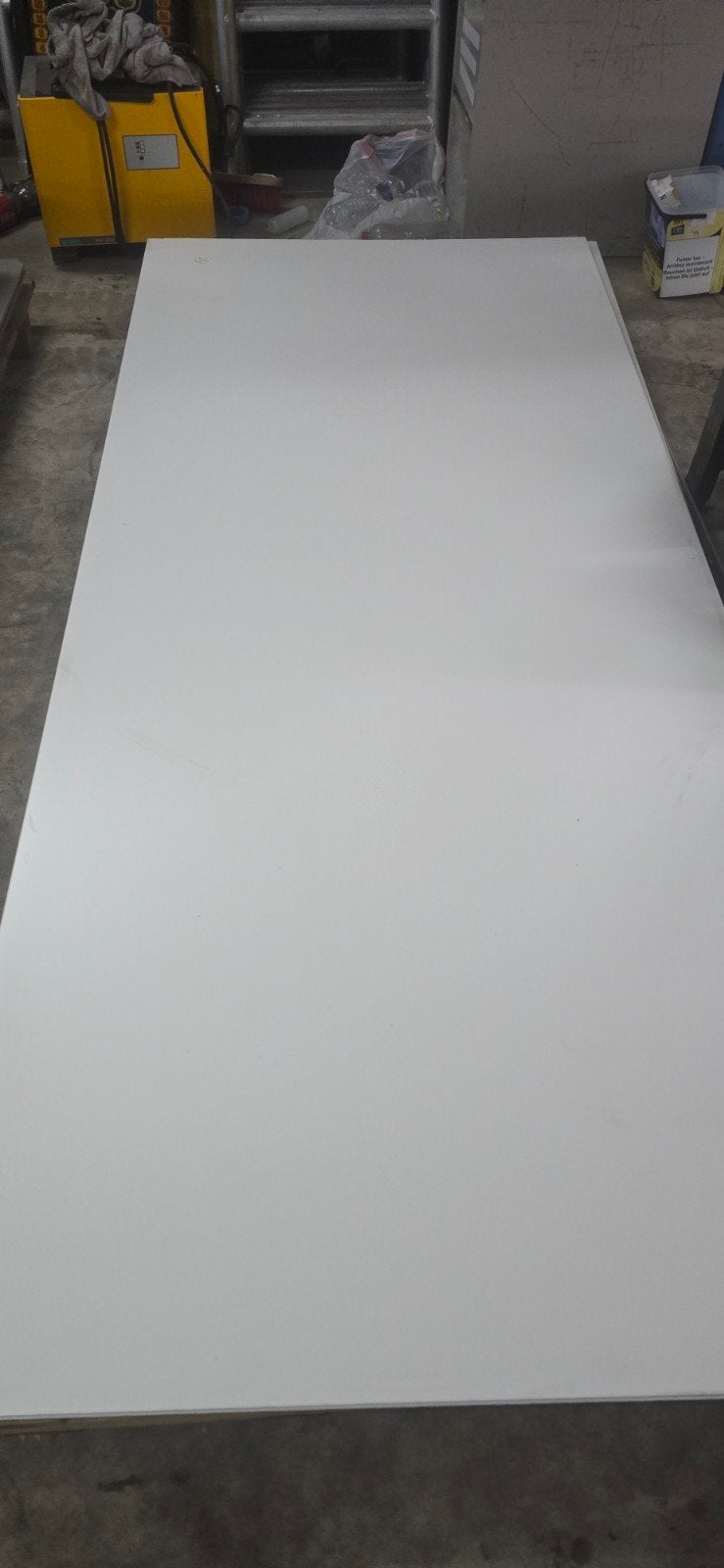hpl , trespa, Arpa nieuw 6mm  wit 130x305cm, Doe-het-zelf en Verbouw, Platen en Panelen, Ophalen, Nieuw, HPL, Minder dan 20 mm