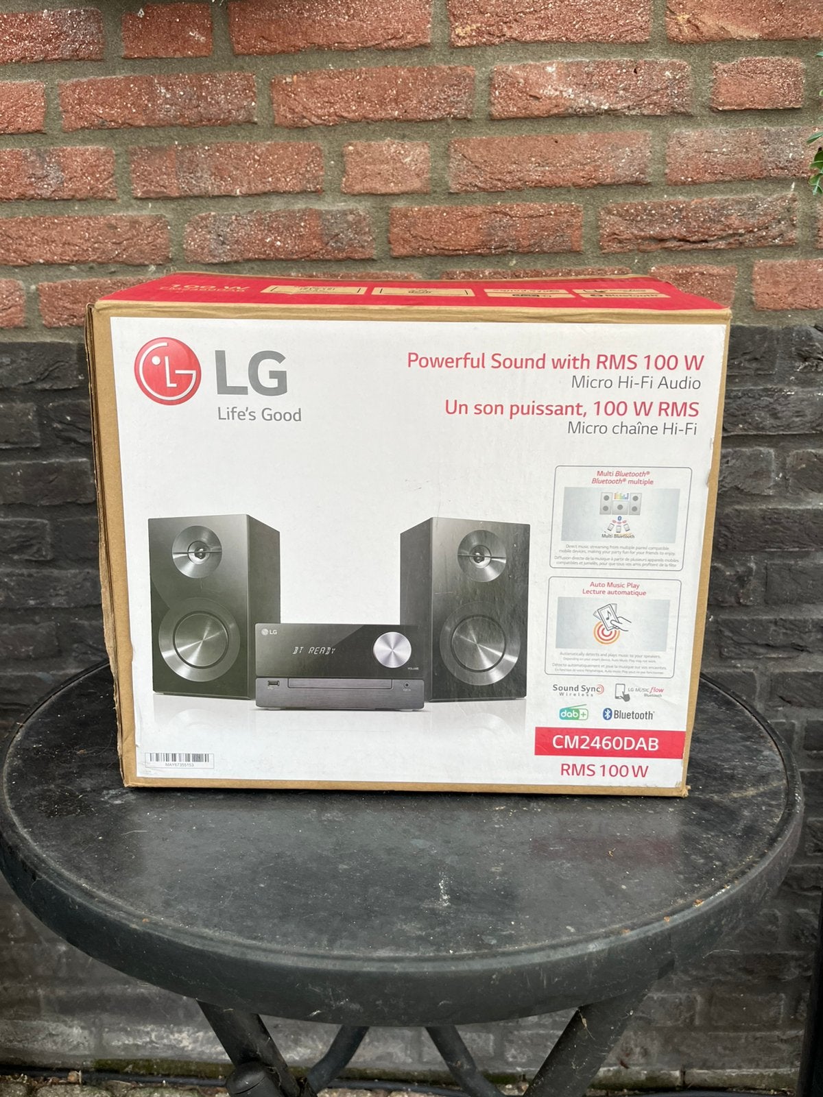 Nieuw in doos LG CM2460DAB Micro Hi-Fi, Ophalen, Zo goed als nieuw
