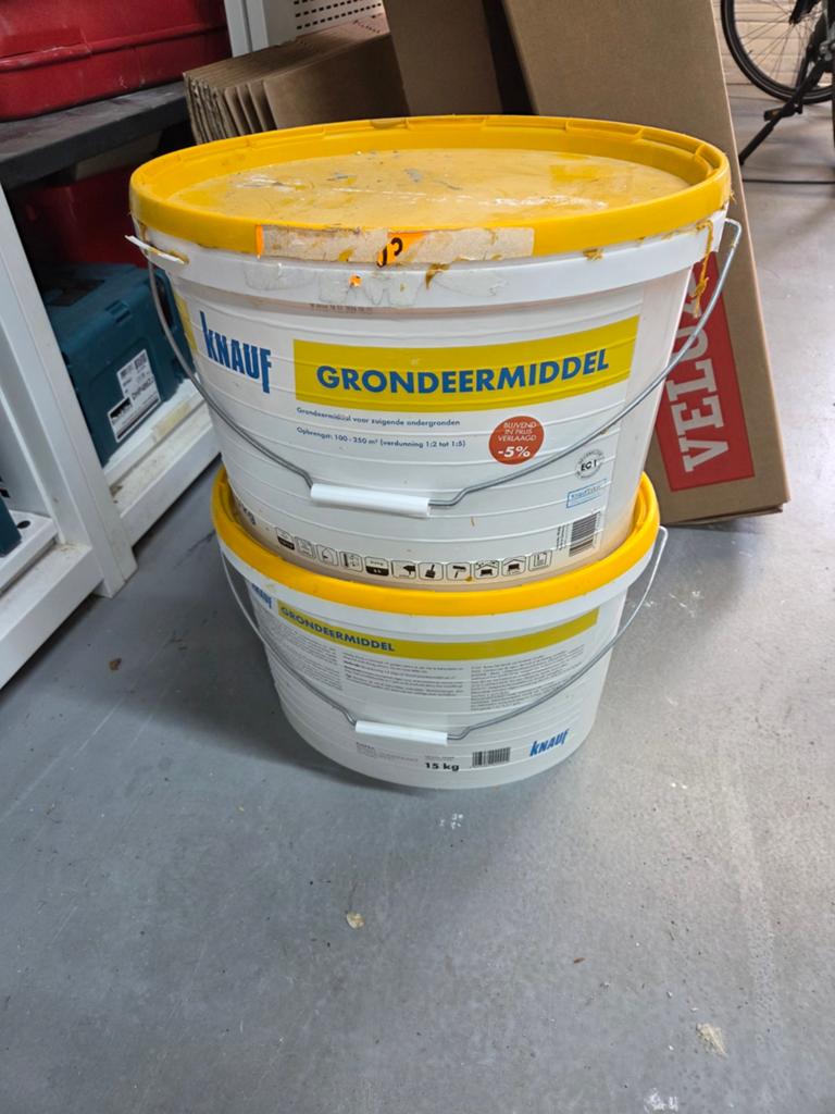 Knauf grondeermiddel, Doe-het-zelf en Verbouw, Ophalen of Verzenden