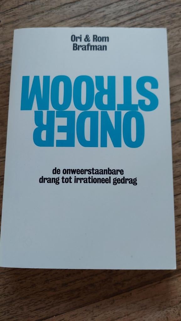 Rom Brafman - Onderstroom, Rom Brafman; Ori Brafman, Ophalen of Verzenden, Ontwikkelingspsychologie, Zo goed als nieuw