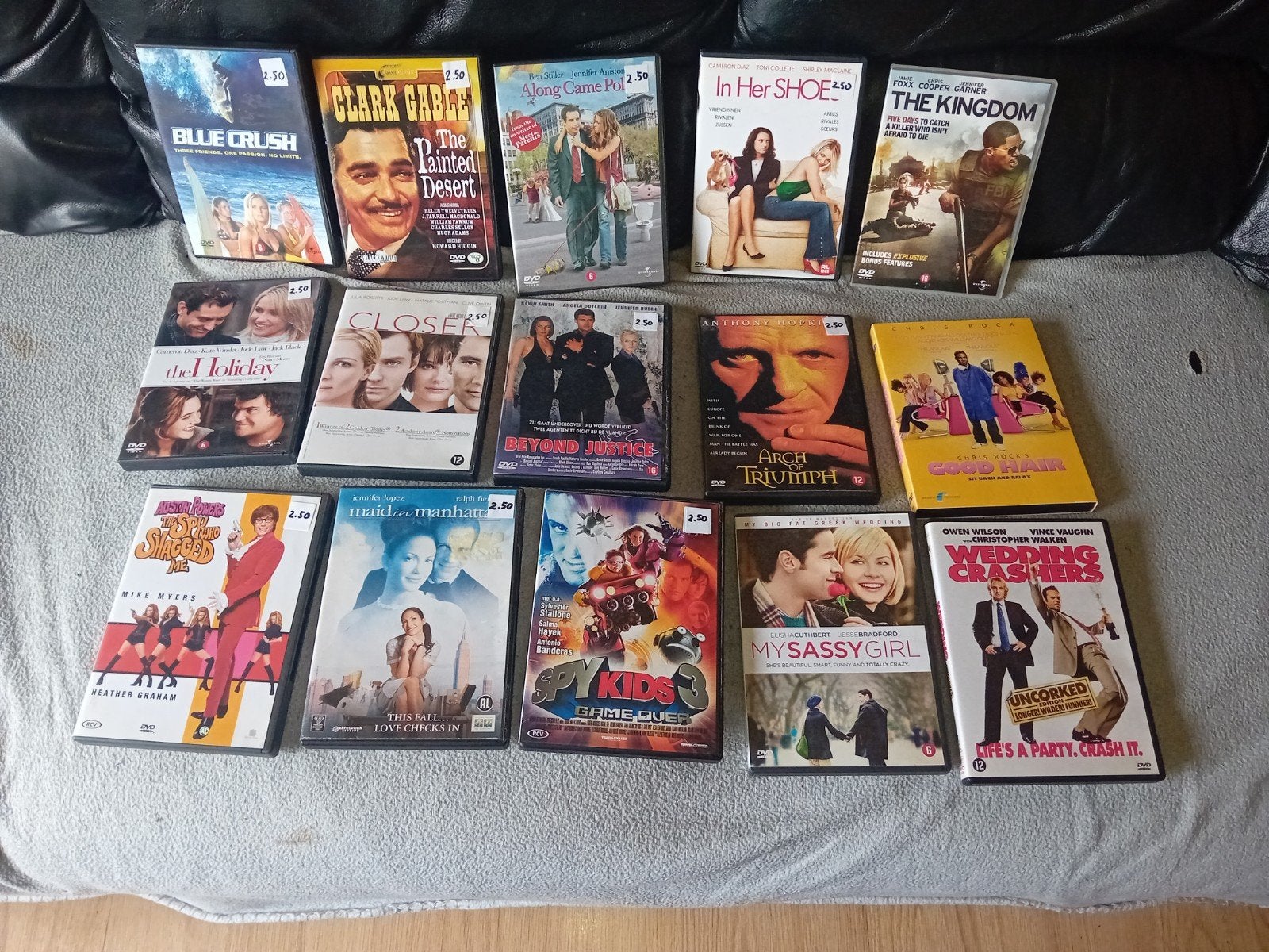 75 DVD 2.50 PER STUK OF 3 VOOR 5 EURO DIVERSEN FILMS, Alle leeftijden, Ophalen of Verzenden, Zo goed als nieuw