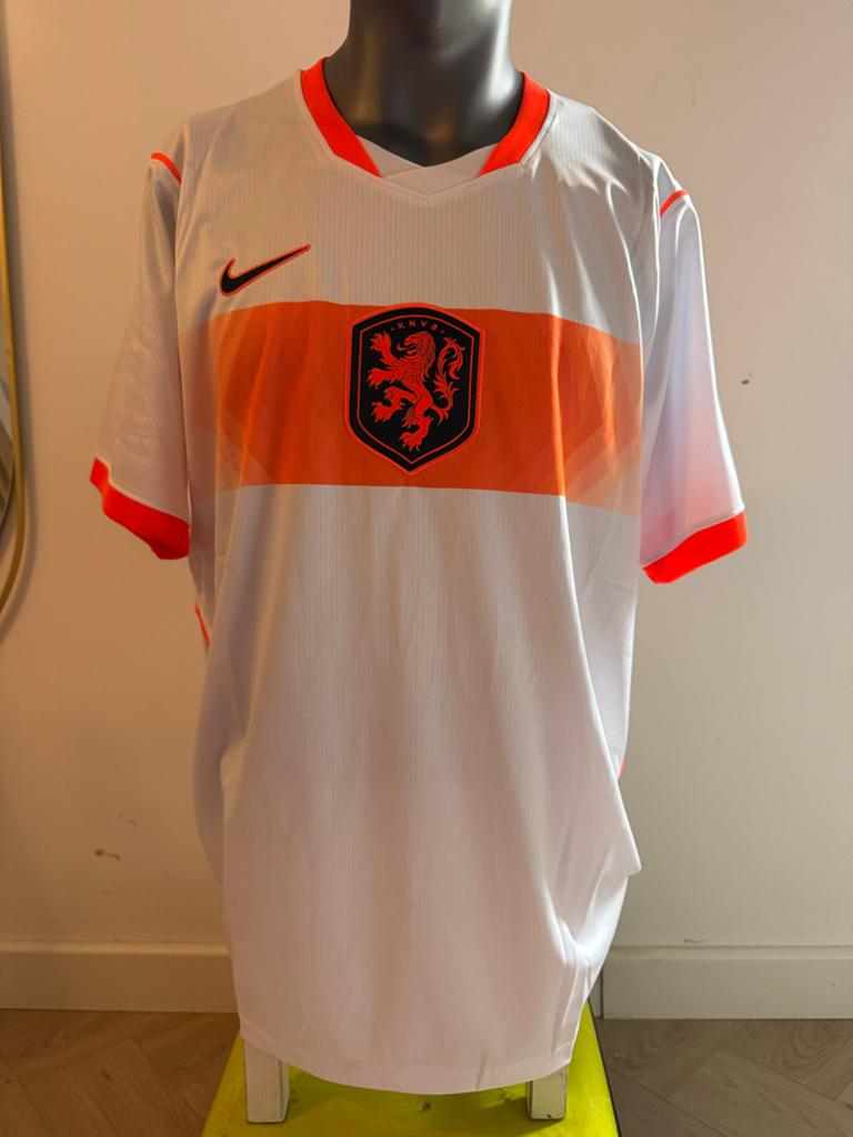 Nederlands Elftal Voetbalshirt - Maat XL, Kleding | Heren, Sportkleding, Wit, Maat 56/58 (XL), Ophalen of Verzenden, Zo goed als nieuw