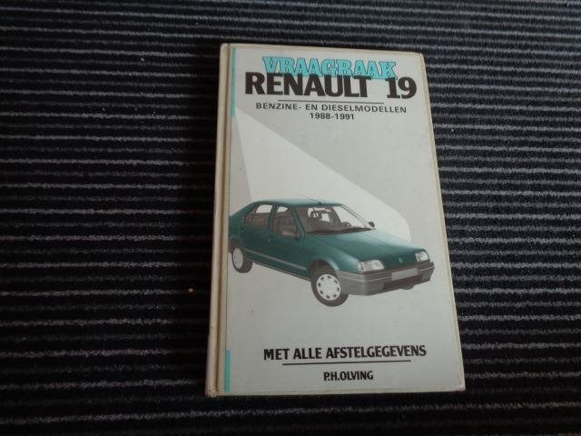 Renault 19 Vraagbaak Werkplaats Handboek Nederlands, Boeken, Verzenden, Gelezen, Renault