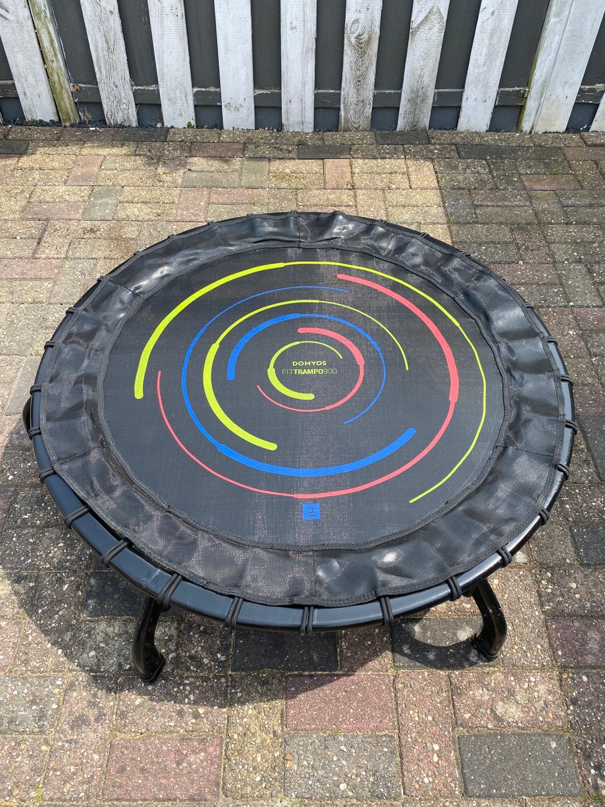 Trampolie + trampscoot, Ophalen, Zo goed als nieuw