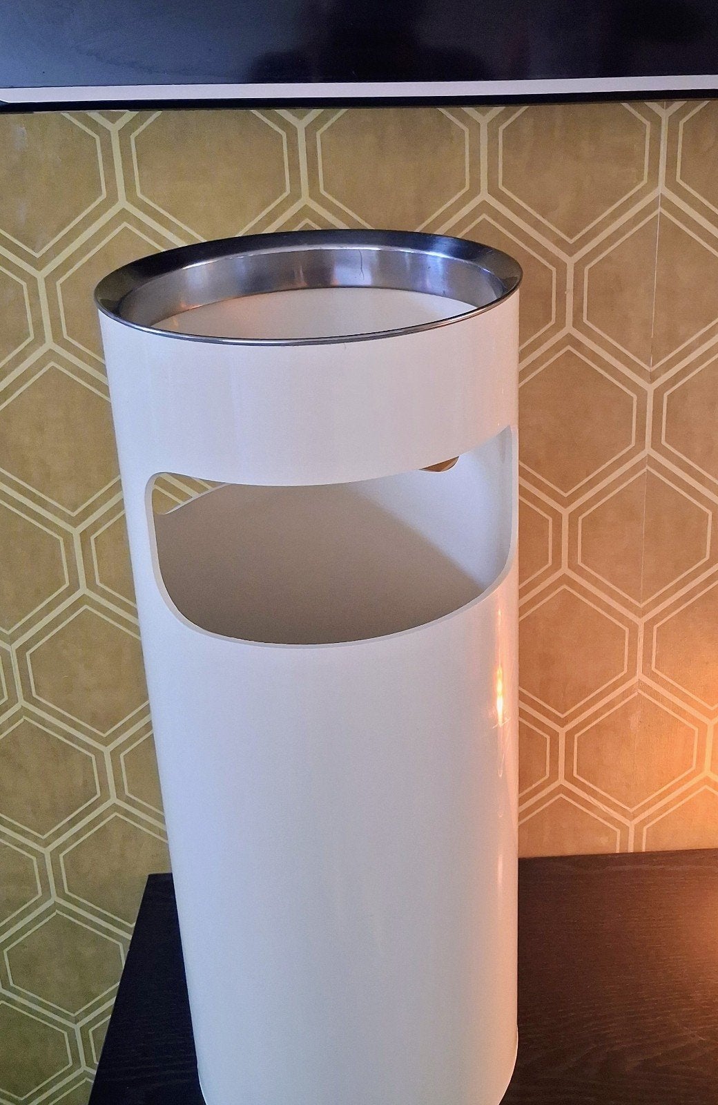 Kartell Vintage  Paraplubak / Prullenbak – Gino Colombini, Huis en Inrichting, Ophalen of Verzenden, Metaal